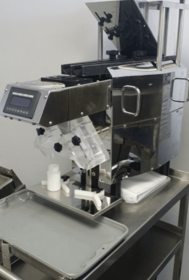 Bench-top Pill Counting Instrument Mechanical Aid