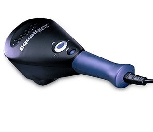 A handheld vibration device used to relieve pain