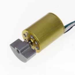 the side view of a brushless Dura vibe vibration motor