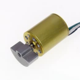 the side view of a brushless Dura vibe vibration motor