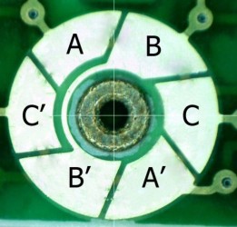 Coin Motor Commutation Circuitry