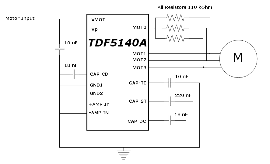 The TDF5140A Circuit Diagram For 912-101