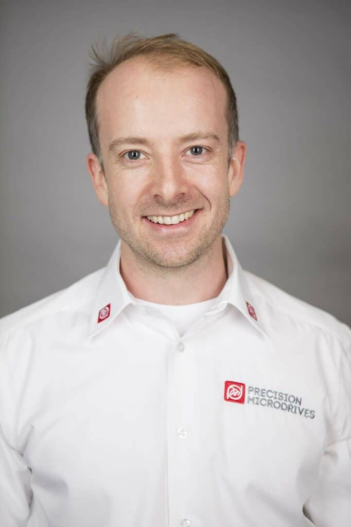 Portrait of Thomas Arundel, Precision Microdrives Technical Marketing Director