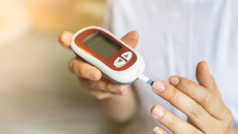 Insulin monitoring device example application